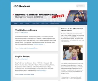 JSgreviews.com(JSG Reviews) Screenshot