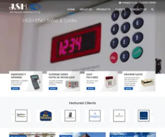 JSH.co.uk(JSH Security Marketing Ltd) Screenshot