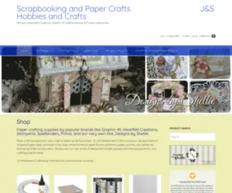 Jshobbiesandcrafts.com(Scrapbooking and Paper Crafting Supplies) Screenshot