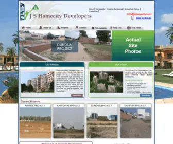 Jshomecity.com(J S Homecity Developers) Screenshot