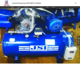 Jsicompressors.in(Jaisai Enterprises in Coimbatore) Screenshot