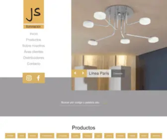 Jsiluminacion.com.ar(Iluminación) Screenshot