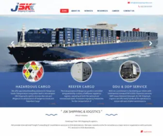 JSKshippingindia.com(JSKshippingindia) Screenshot