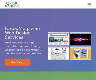 JSktechnosoft.com(JSK Technosoft) Screenshot