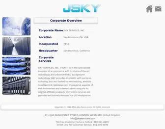 JSKyservices.com(JSKY SERVICES) Screenshot