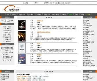 Jsnovel.com(军事小说网) Screenshot