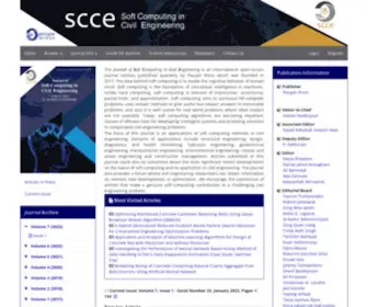 Jsoftcivil.com(Journal of Soft Computing in Civil Engineering) Screenshot