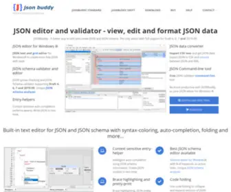 Json-Buddy.com(JSON Editor and Validator Tool for Windows) Screenshot