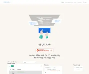 Jsonapi.co(JSON Api) Screenshot