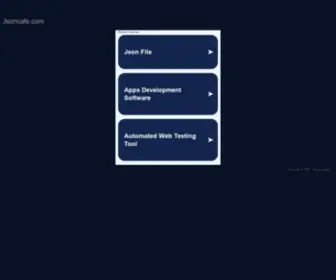 Jsoncafe.com(Jsoncafe free tool) Screenshot