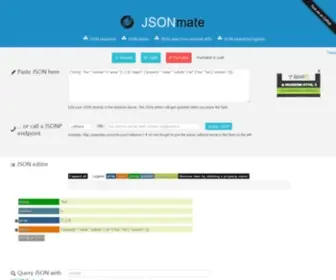 Jsonmate.com(JSON editor) Screenshot