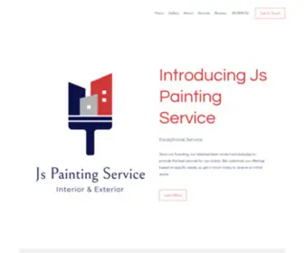 Jspaintingservice.net(Js Painting Service) Screenshot