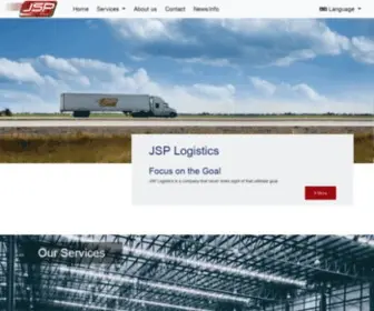 JSplogistics.com(JSP Logistics) Screenshot