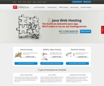 JSpzone.net(JSP JAVA Hosting) Screenshot