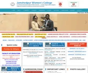 JSrwomenscollege.ac.in(JSR Women's College) Screenshot