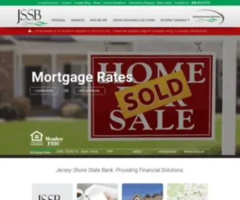 JSSB.com(Jersey Shore State Bank) Screenshot