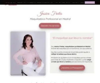 JSSfreitesmakeup.com(Maquilladora Profesional Madrid a Domicilio) Screenshot