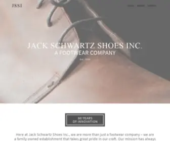 Jssi.com(Jack Schwartz Shoes) Screenshot