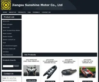 JSSsmotor.com(首页) Screenshot