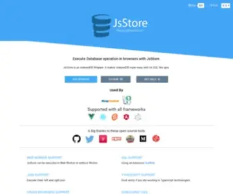 JSStore.net(Think in SQL and do in JS) Screenshot