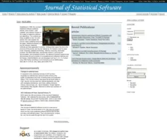 Jstatsoft.org(Journal of Statistical Software) Screenshot