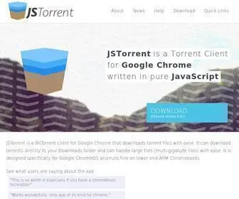 Jstorrent.com(A Torrent Client for Google Chrome) Screenshot