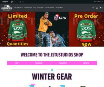 Jstushop.com(Bunker Branding Co) Screenshot