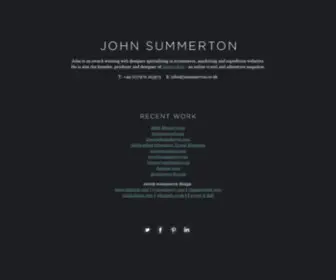Jsummerton.co.uk(John Summerton) Screenshot