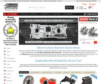 Jsumo.com(JSumo Ultimate Robot Parts & Robot Kits Shop for Winners) Screenshot