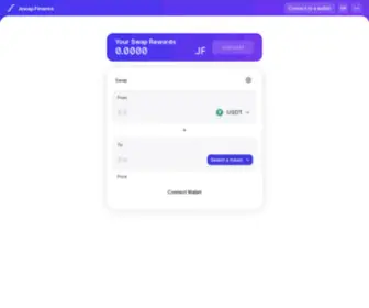 Jswap.finance(Decentralized Exchange Protocol) Screenshot