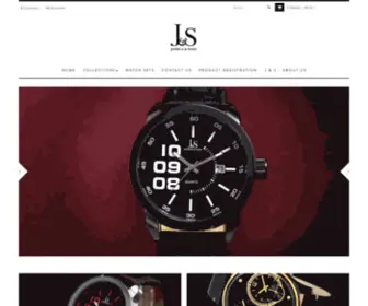 Jswatches.com(Joshua & Sons) Screenshot