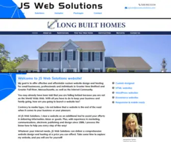 Jswebsolutions.com(New Bedford Website Design) Screenshot