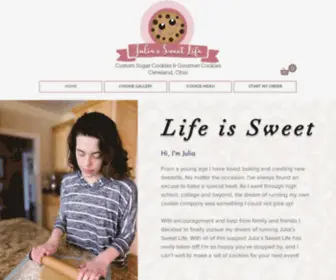 Jsweetlife.com(Custom Cookies) Screenshot