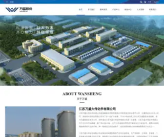 JSWSDW.com(江苏万盛大伟化学有限公司) Screenshot