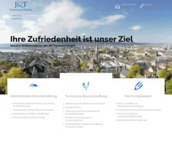 JT-Treuhand.ch(J&T Immobilien & Verwaltung) Screenshot