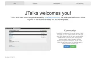 Jtalks.org(JTalks Open Source) Screenshot