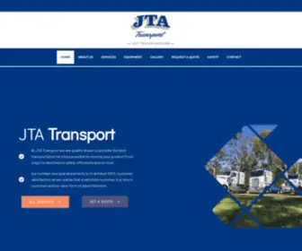 Jtatransport.com.au(JTA Transport) Screenshot