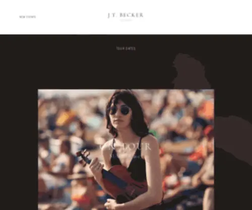 Jtbecker.com(J.T) Screenshot