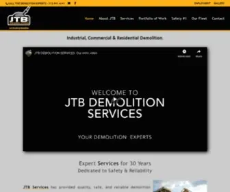 JTbservices.com(Demolition) Screenshot