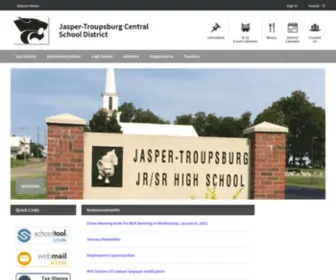 JTCSD.org(Jasper-Troupsburg Central School District) Screenshot