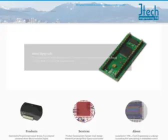 Jtecheng.com(J-Tech Engineering) Screenshot