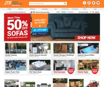 JTF.com(JTF Mega Discount Warehouses) Screenshot