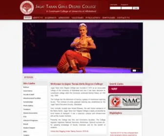 JTGDC.org(Jagat Taran Girls Degree College) Screenshot