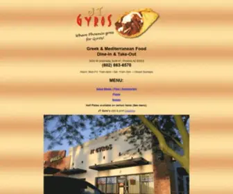 JTGyros.com(JTGyros) Screenshot