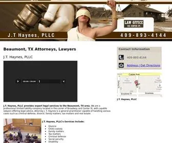 Jthayneslaw.com(Attorneys-at-Law) Screenshot