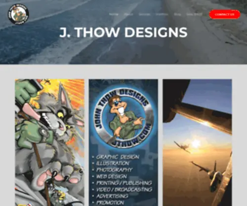 Jthow.com(Graphic & Web Design) Screenshot