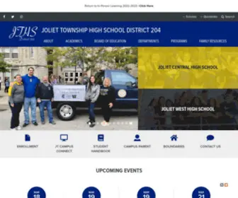 JTHS.org(Joliet Twp) Screenshot