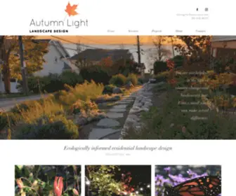 Jtidwell.net(Autumn Light Landscape Design) Screenshot