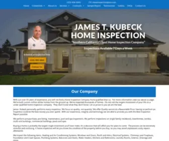 JTkhomeinspection.com(James T) Screenshot