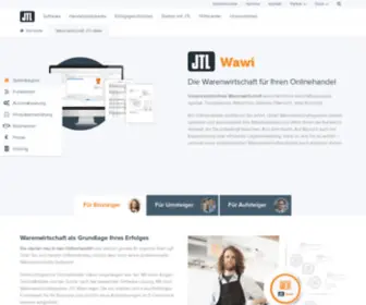 JTL-Wawi.de(Kostenlose Warenwirtschaft JTL) Screenshot